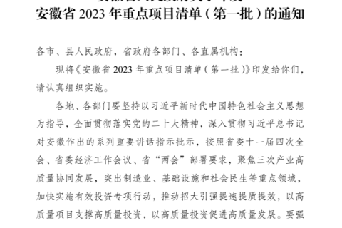 ʡ2023صĿ嵥һ֪ͨ